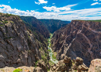 Black Canyon of the Gunnison National Park, Colorado, USA