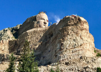 Crazy Horse Memorial in the Black Hills, South Dakota