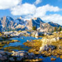 Sunrise over North Cascades National Park in Washington